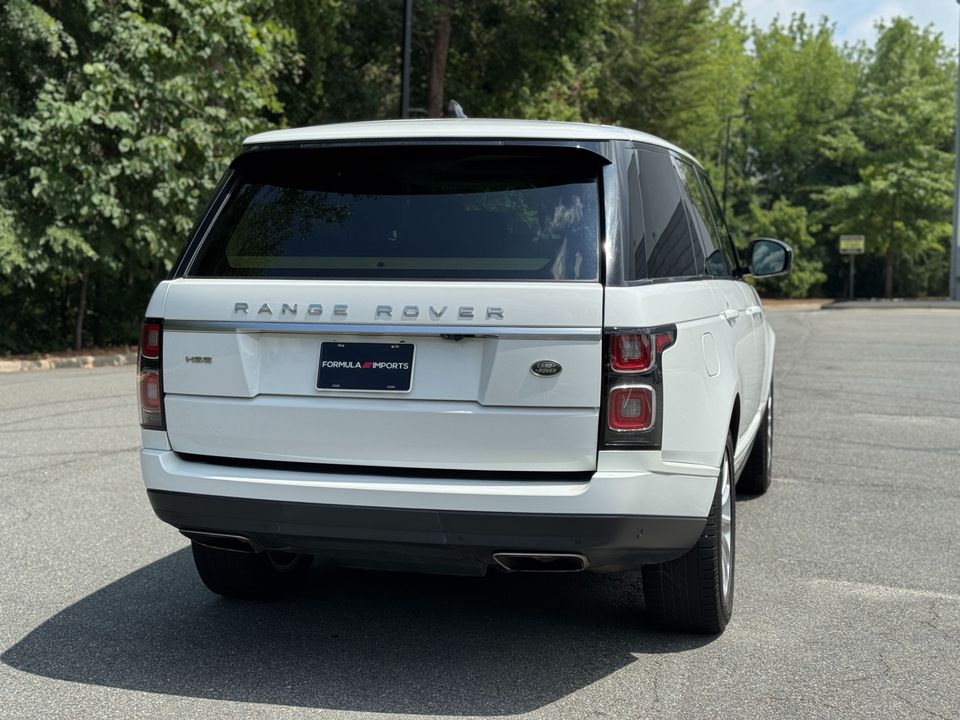 2018 Land Rover Range Rover HSE