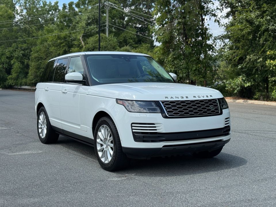 2018 Land Rover Range Rover HSE