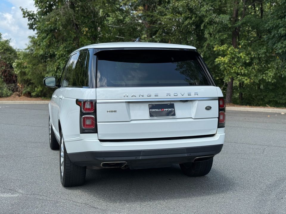 2018 Land Rover Range Rover HSE