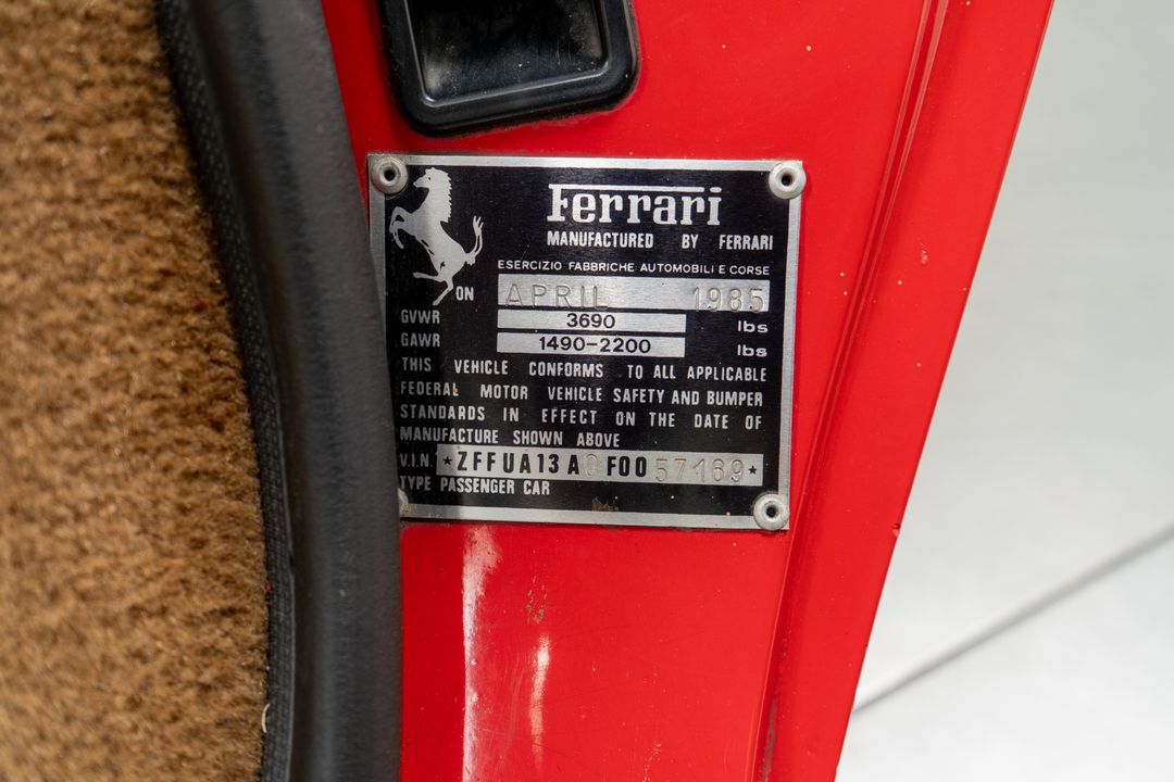 1985 Ferrari 308