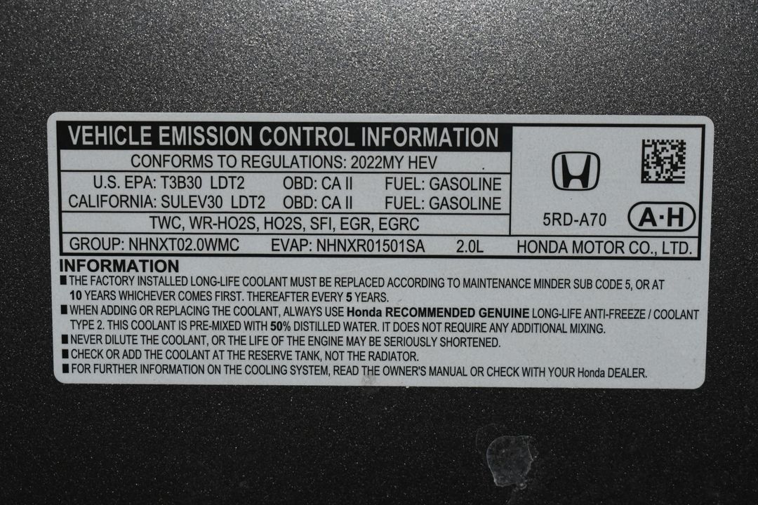 2022 Honda CR-V Hybrid