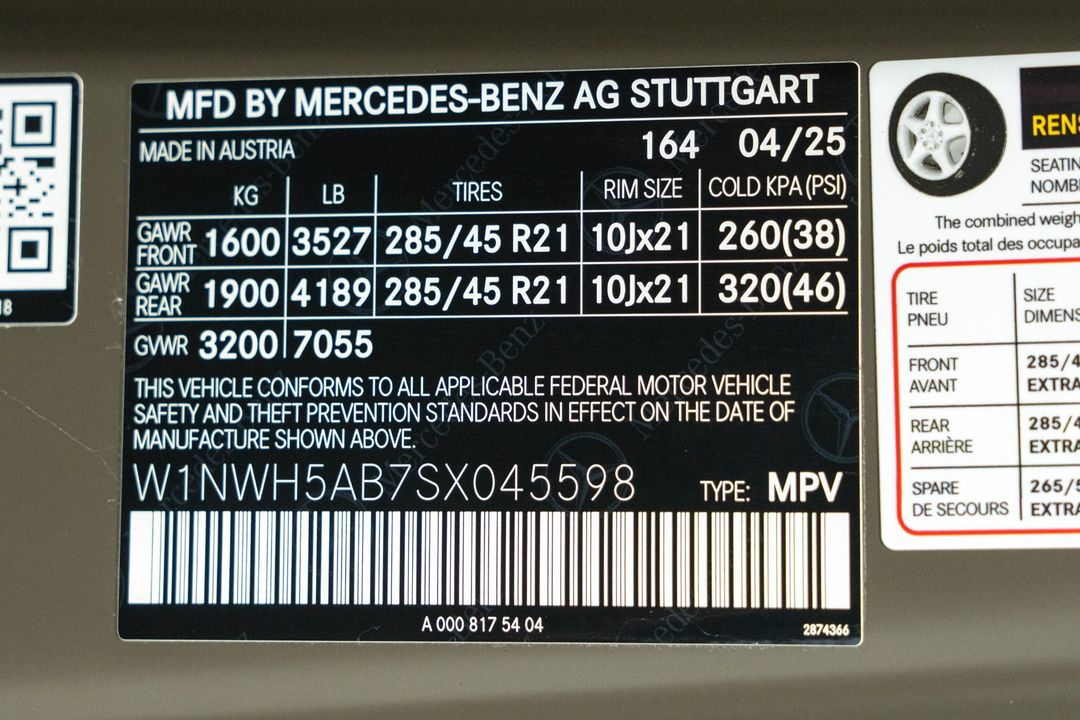 2025 Mercedes-Benz G63