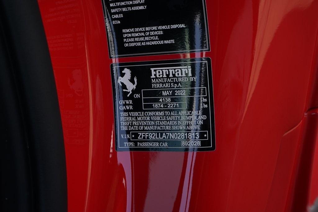 2022 Ferrari F8 Tributo