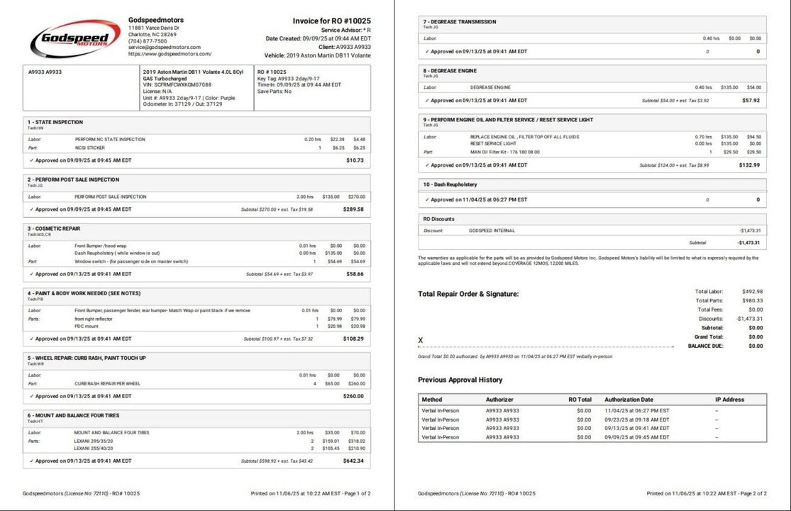 2019 Aston Martin DB11