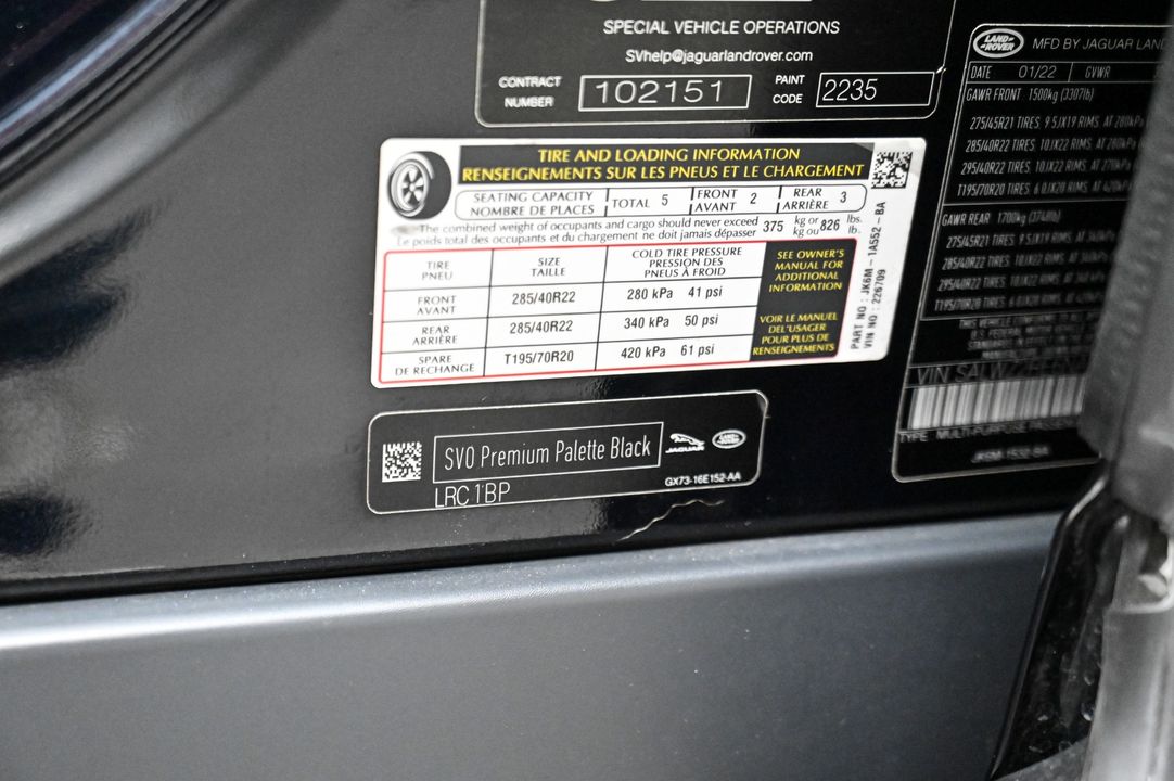 2022 Land Rover Range Rover Sport