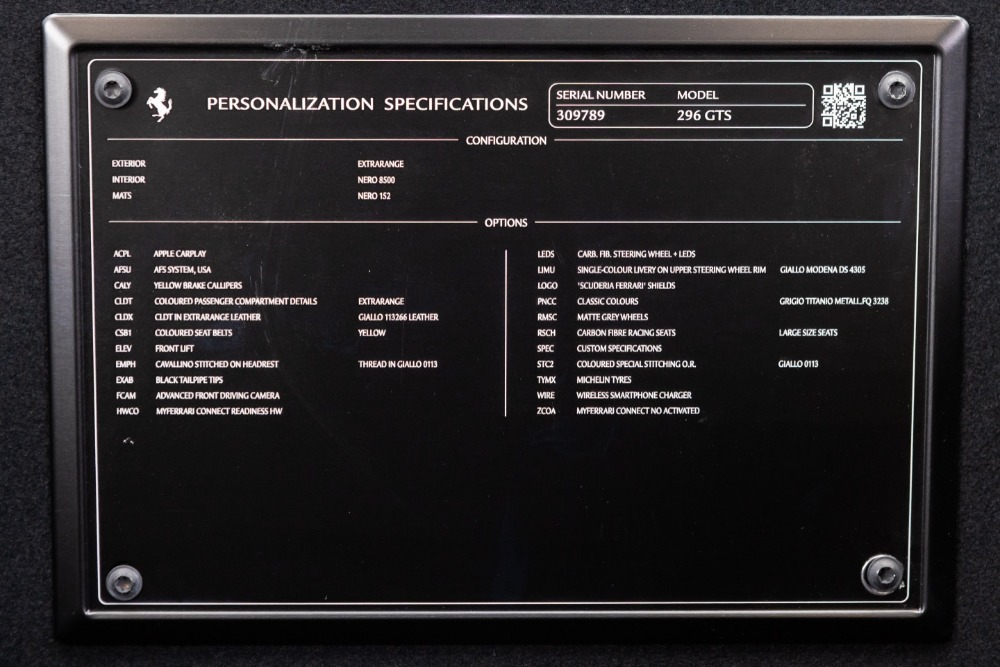 2024 Ferrari 296 GTS