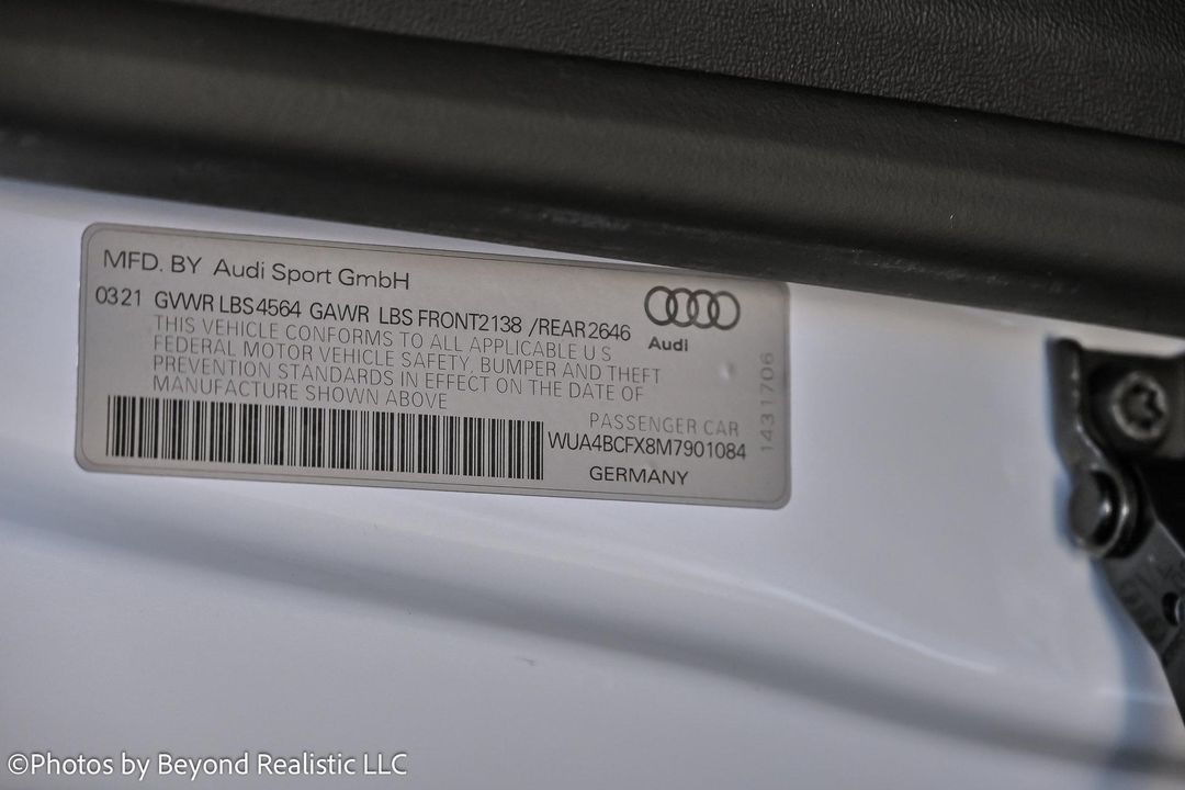 2021 Audi R8 Spyder