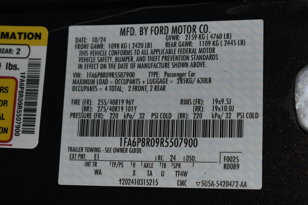 2024 Ford Mustang
