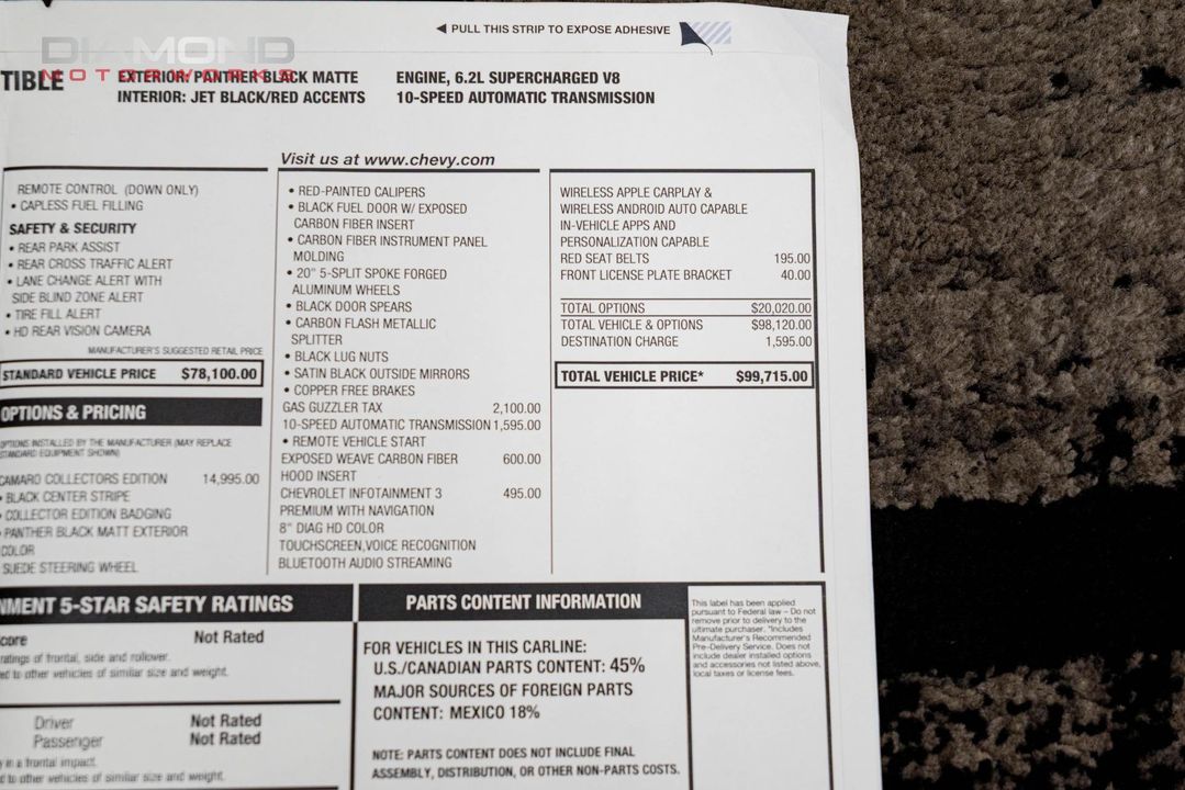 2024 Chevrolet Camaro