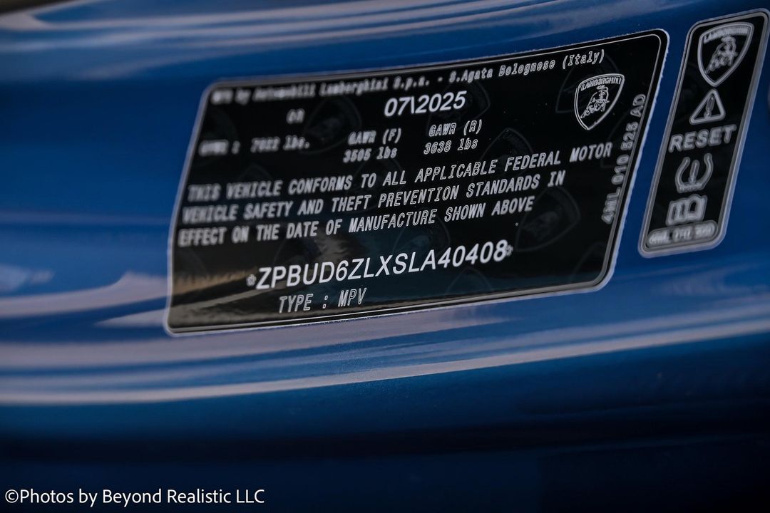 2025 Lamborghini Urus