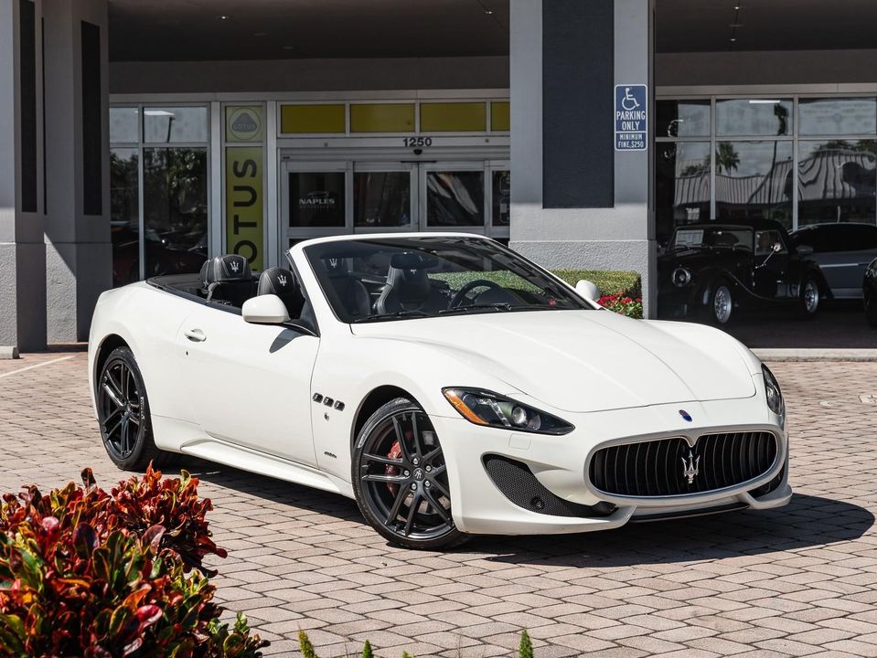 2015 Maserati GranTurismo Convertible