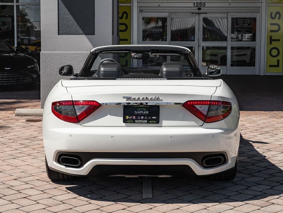 2015 Maserati GranTurismo Convertible