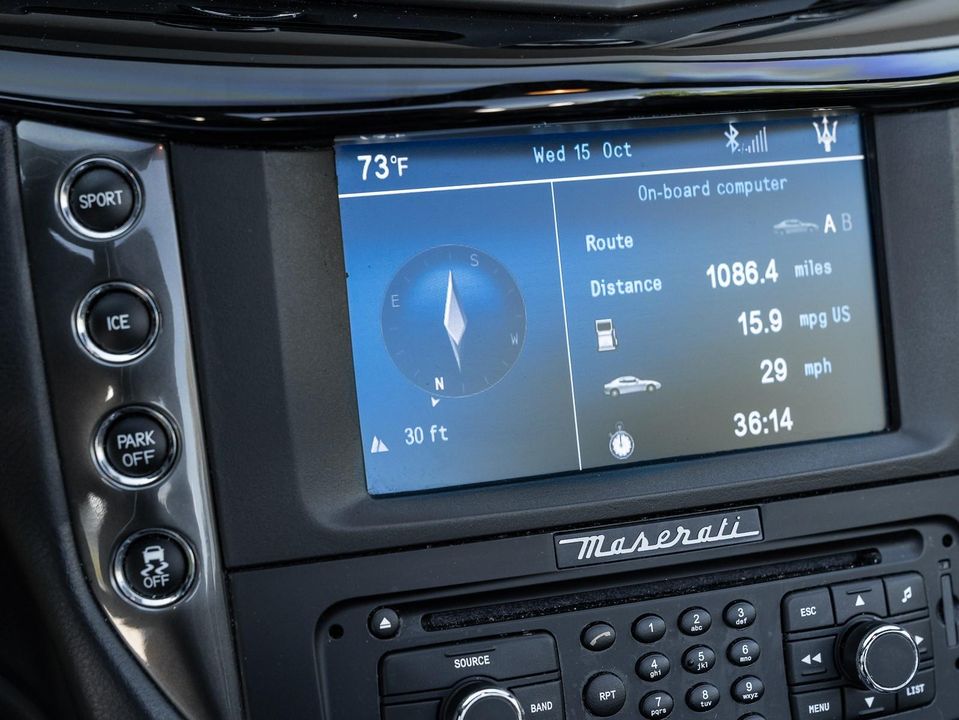 2015 Maserati GranTurismo Convertible