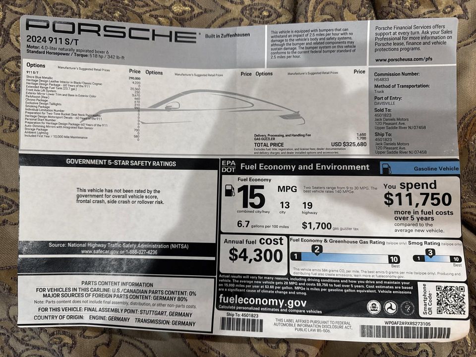 2024 Porsche 911