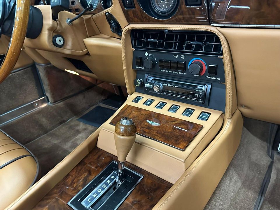1989 Aston Martin V8 Volante 7.0 Liter Big Bore Specification