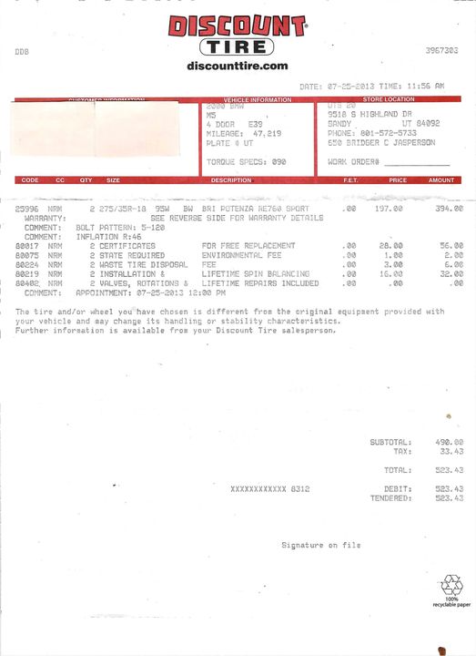 2000 BMW M5