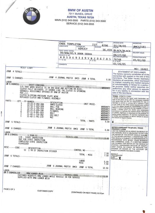 2000 BMW M5
