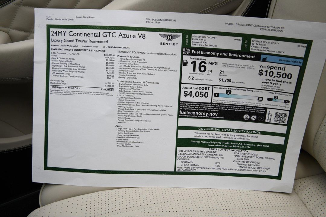 2024 Bentley Continental