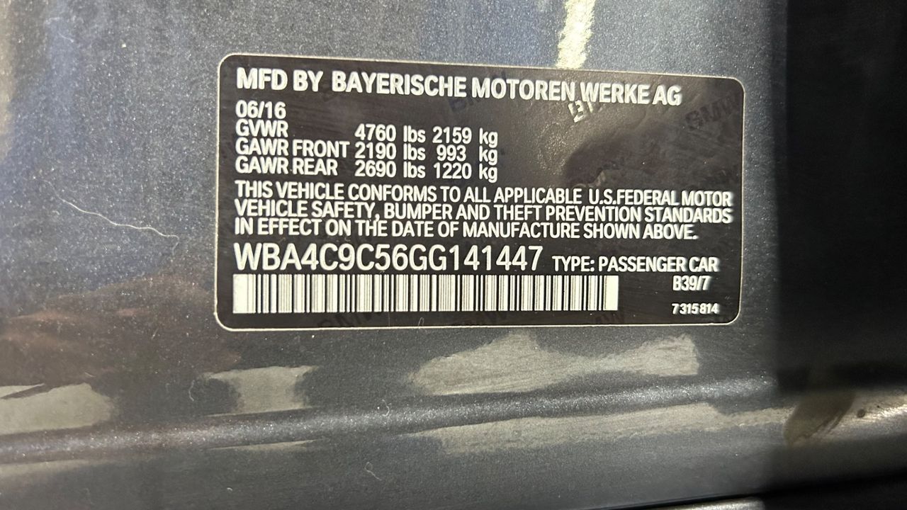 2016 BMW 4 Series