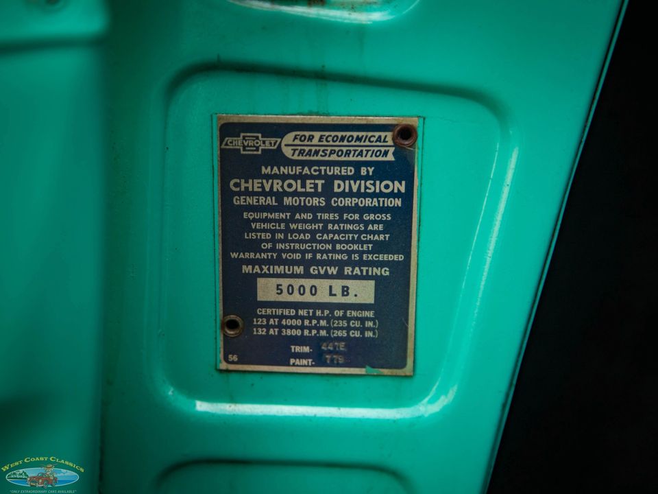 1957 Chevrolet Cameo Carrier 3124