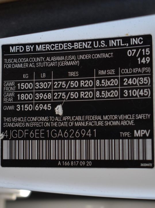 2016 Mercedes-Benz GL