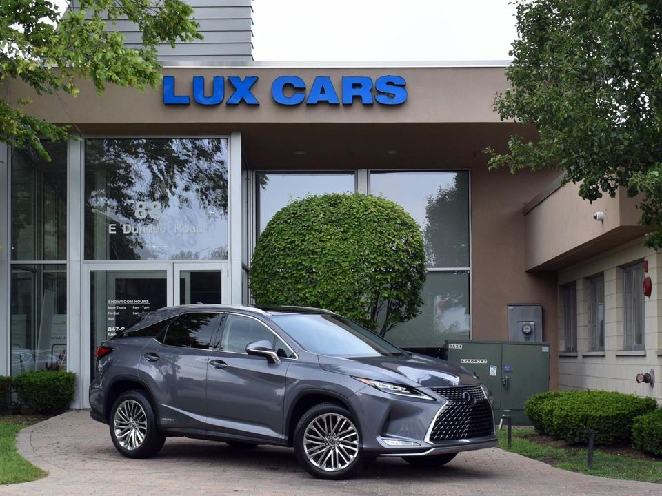 2022 Lexus RX 450h AWD w/LUXURY Pkg, Navigation, Cold weather Pkg, Heated and Ventilat