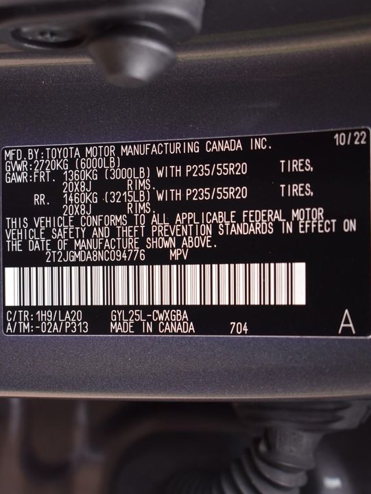 2022 Lexus RX 450h AWD w/LUXURY Pkg, Navigation, Cold weather Pkg, Heated and Ventilat