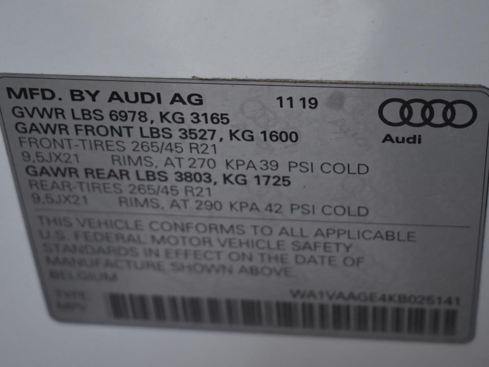 2019 Audi e-tron