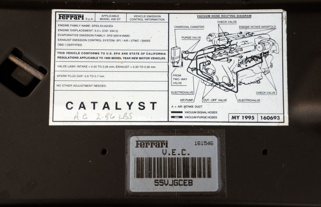 1995 Ferrari 456 GT Manual