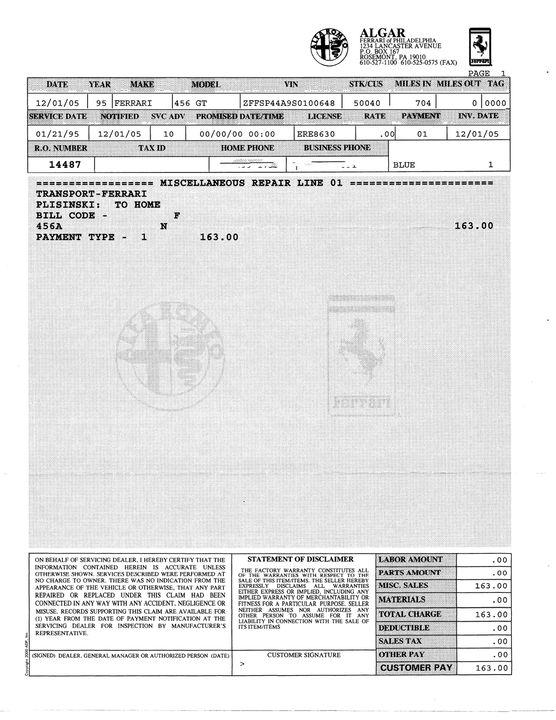 1995 Ferrari 456 GT Manual