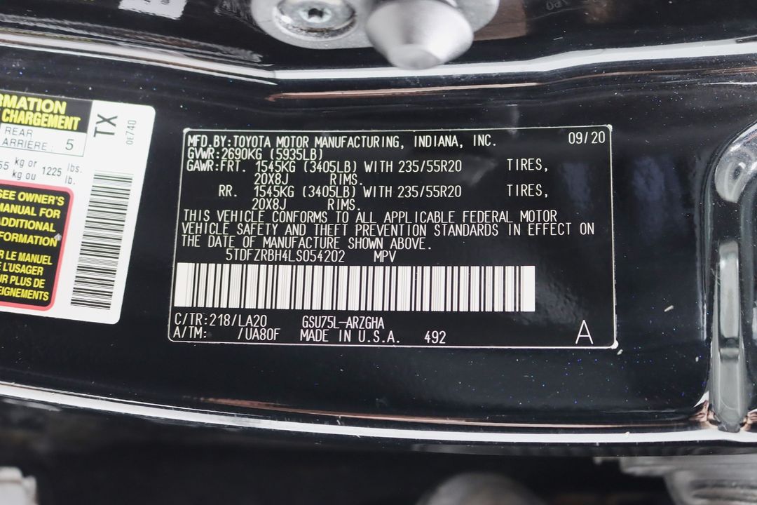 2020 Toyota Highlander