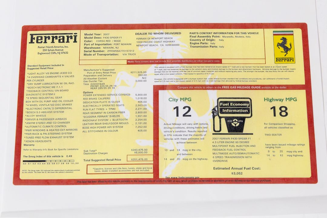 2007 Ferrari 430