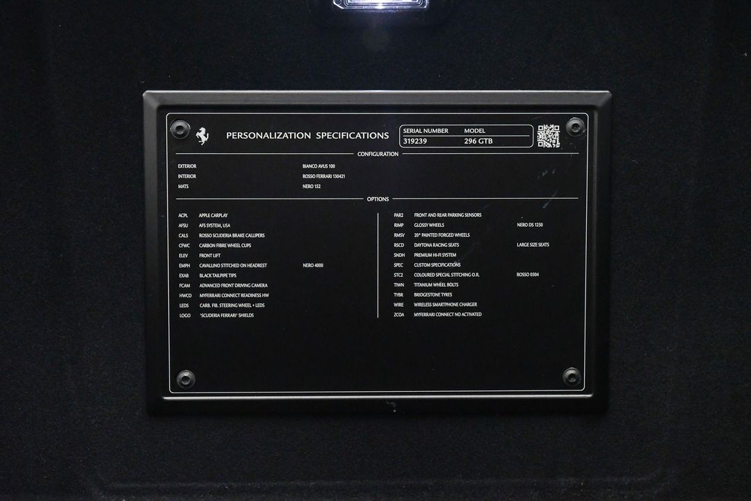 2025 Ferrari 296 GTB