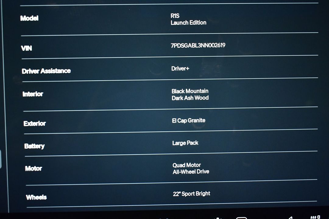 2022 Rivian R1S