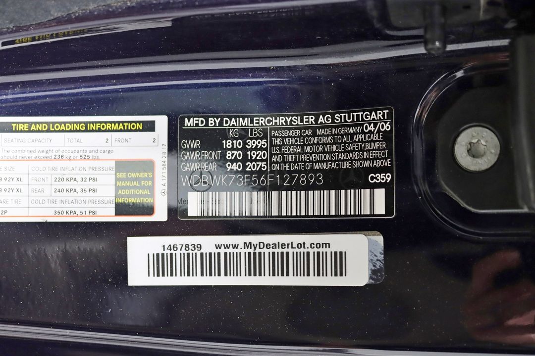 2006 Mercedes-Benz SLK