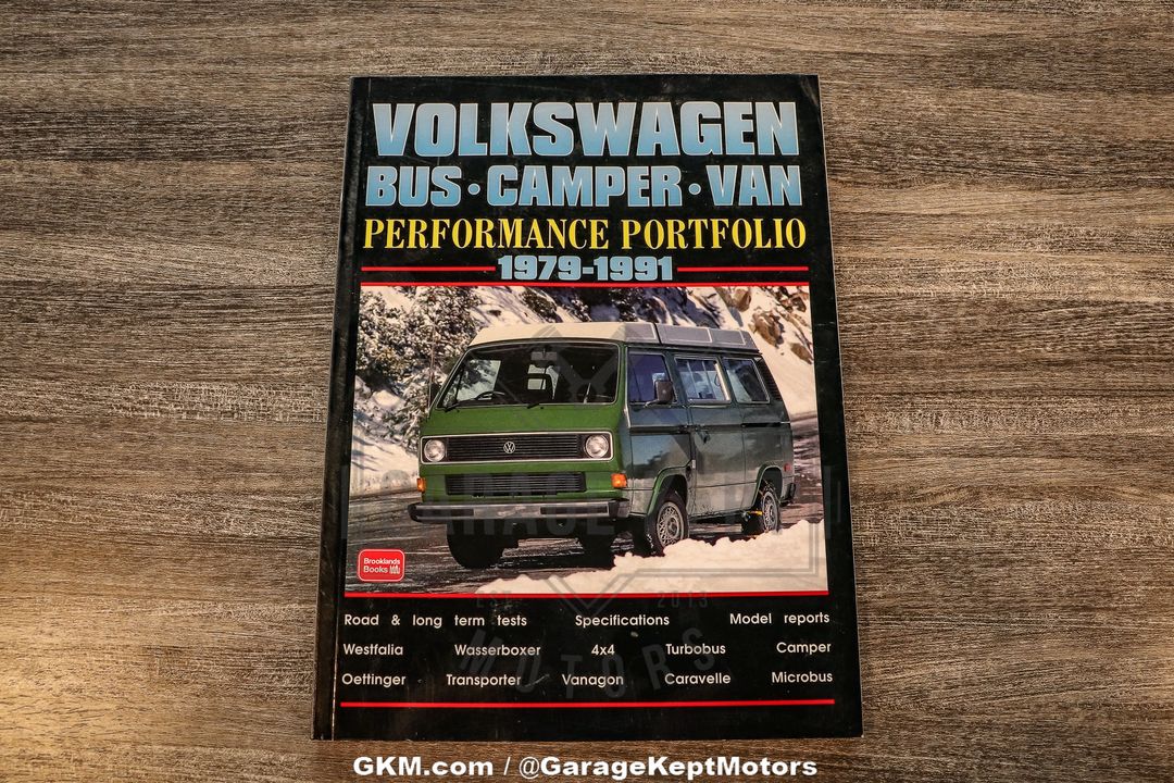 1989 Volkswagen Vanagon Westfalia