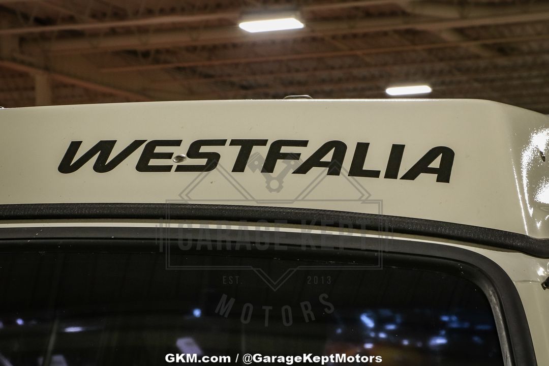 1989 Volkswagen Vanagon Westfalia