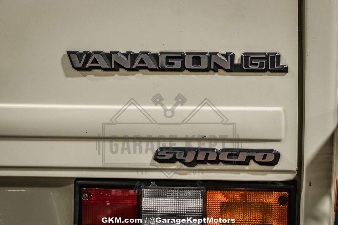 1989 Volkswagen Vanagon Westfalia