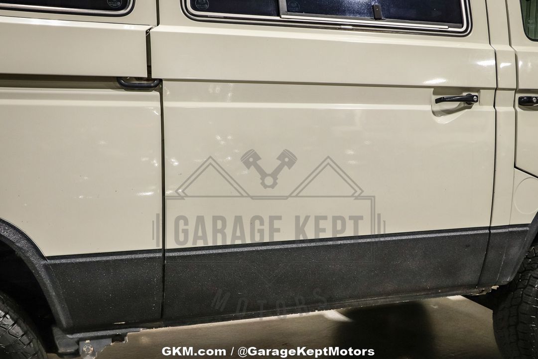 1989 Volkswagen Vanagon Westfalia
