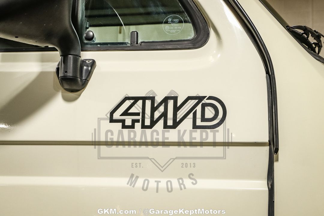 1989 Volkswagen Vanagon Westfalia
