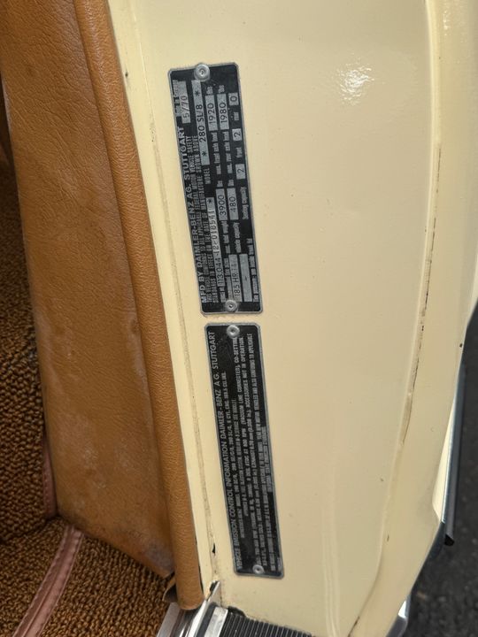 1971 Mercedes-Benz 280SL