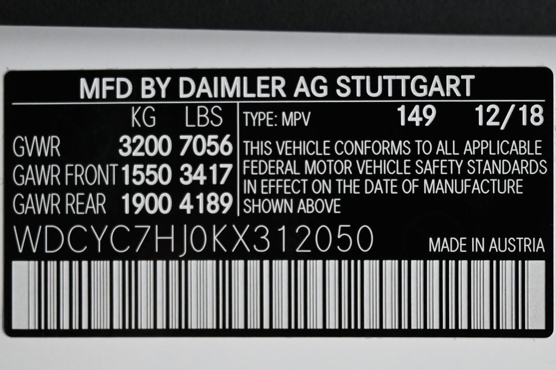 2019 Mercedes-Benz G63 AMG 4MATIC