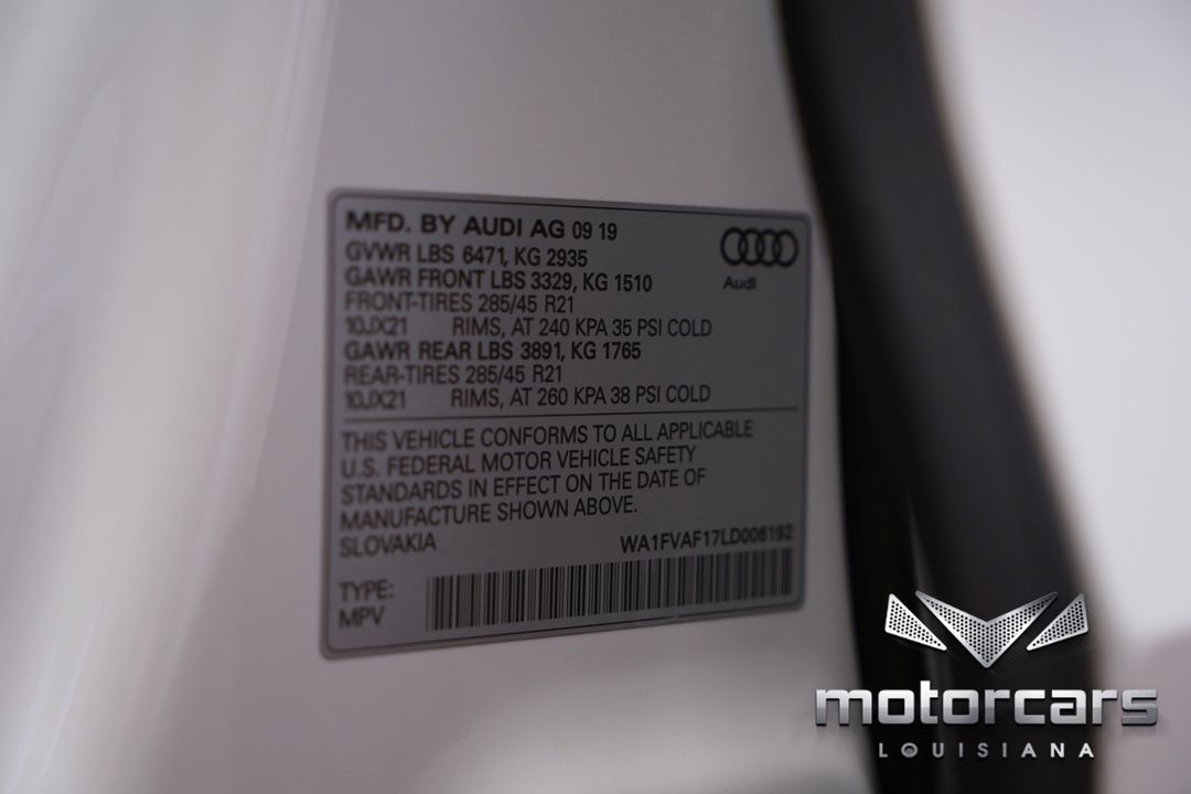 2020 Audi Q8