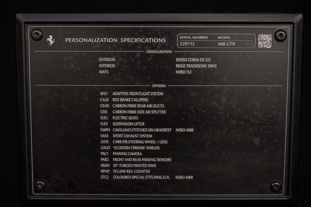 2018 Ferrari 488 GTB