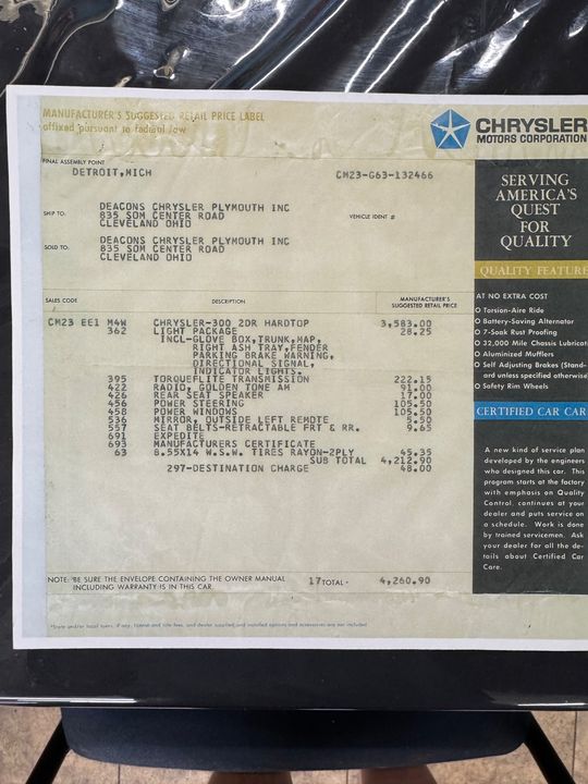 1966 Chrysler 300