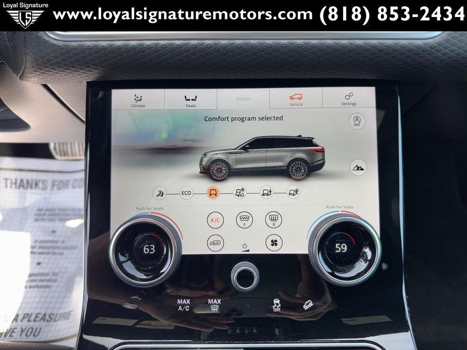 2018 Land Rover Range Rover Velar