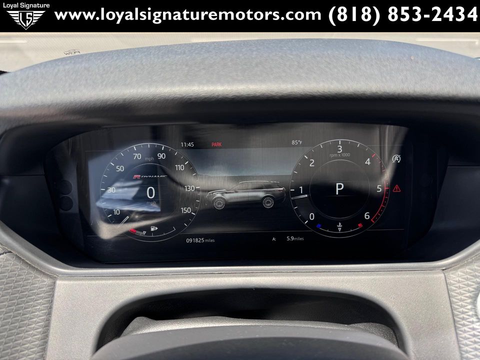 2018 Land Rover Range Rover Velar