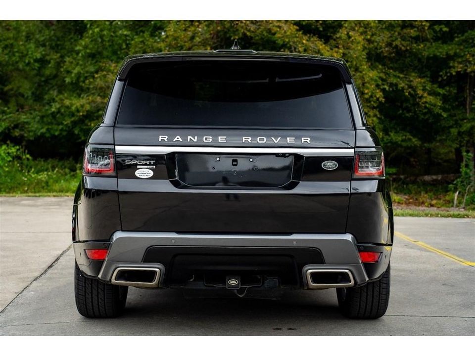 2018 Land Rover Range Rover Sport