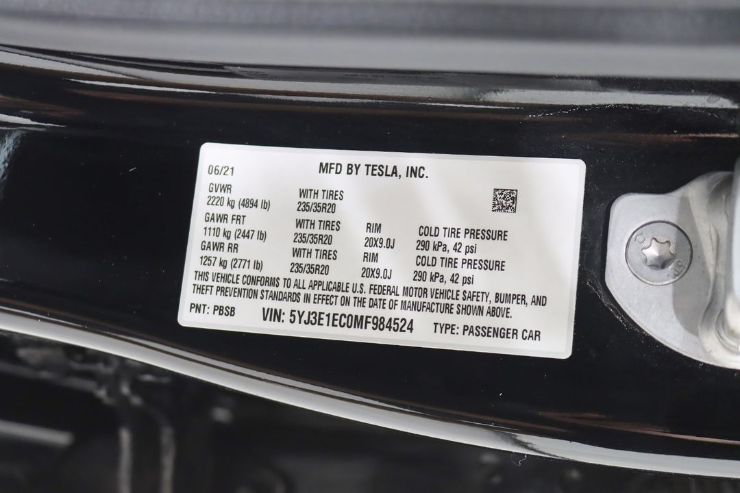 2021 Tesla Model 3