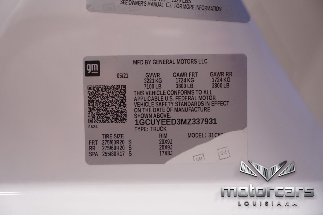 2021 Chevrolet Silverado 1500